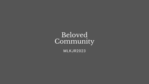 Beloved Community MLKJR2023